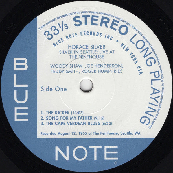 Silver In Seattle: Live At The Penthouse - Silver, Horace