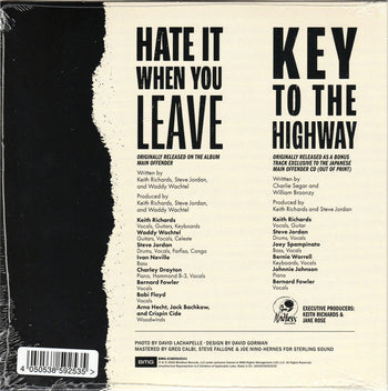Hate It When You Leave B/W Key To The Highway - Richards, Keith