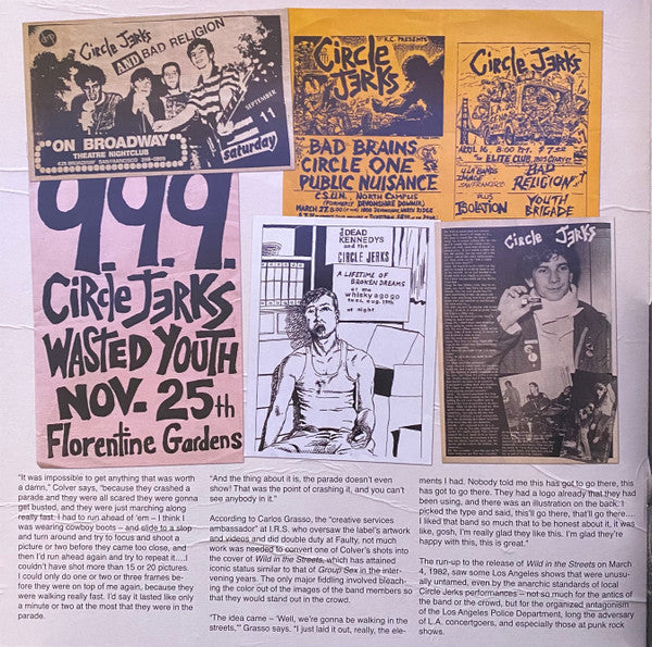 Wild In The Streets - Circle Jerks
