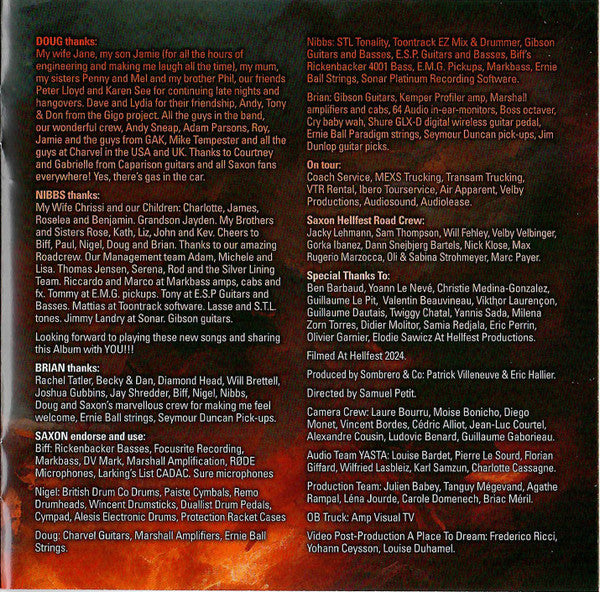 Hell Fire And Damnation - Eagles Over Hellfest - Saxon
