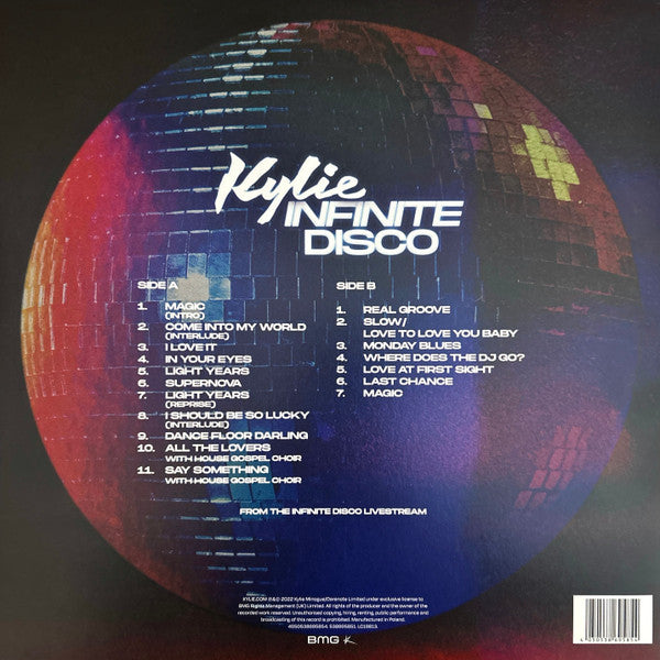 Infinite Disco - Minogue, Kylie