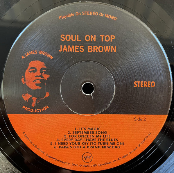 Soul On Top - Brown, James