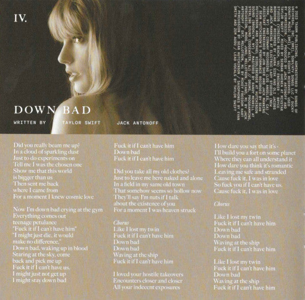 The Tortured Poets Department - Swift, Taylor
