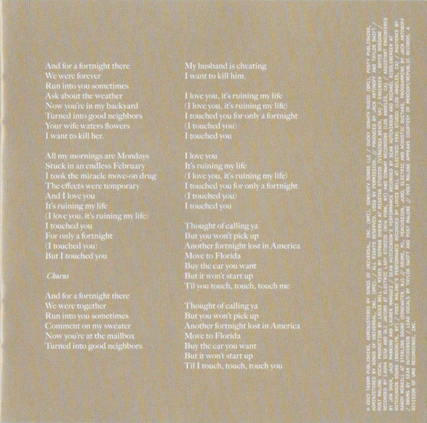 The Tortured Poets Department - Swift, Taylor