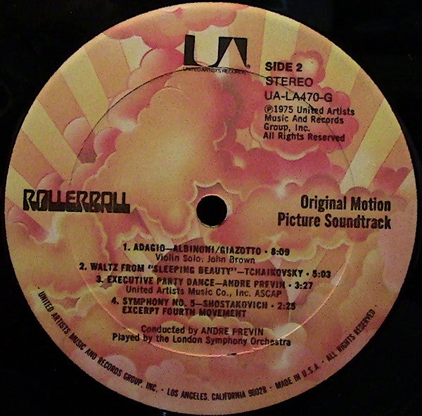 Rollerball O.S.T. - London Symphony Orchestra / Andre Previn