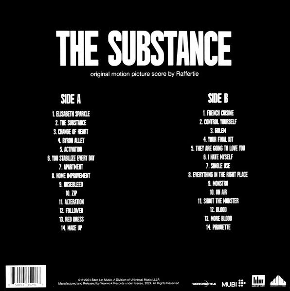 The Substance (Original Soundtrack) - Raffertie