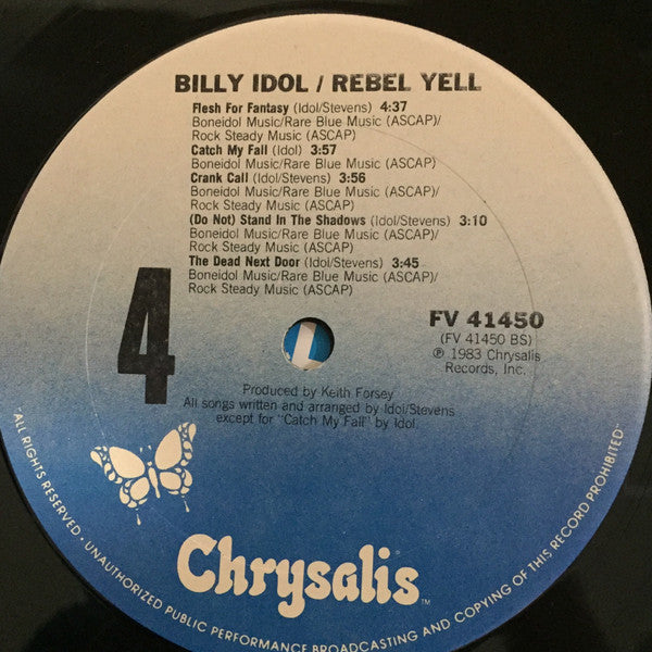 Rebel Yell - Idol, Billy