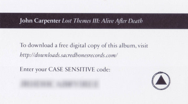 Lost Themes Iii: Alive After Death - Carpenter, John