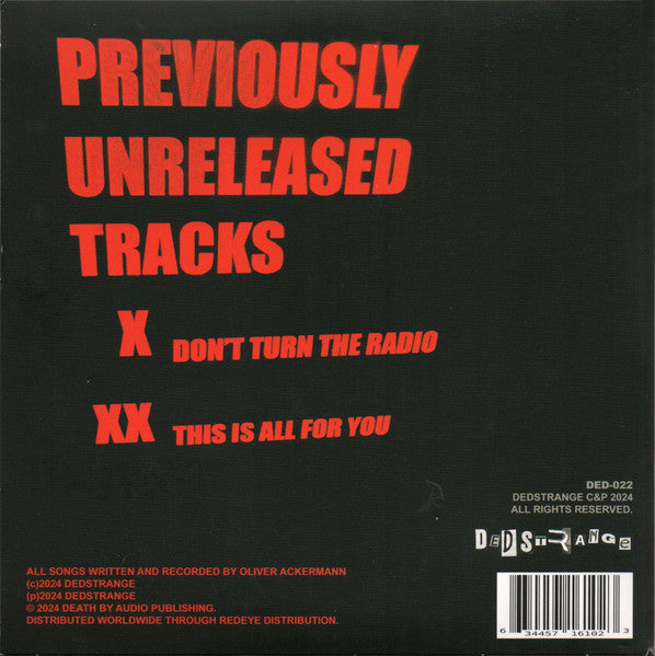 Don't Turn The Radio / This Is All For You - Place to Bury Strangers