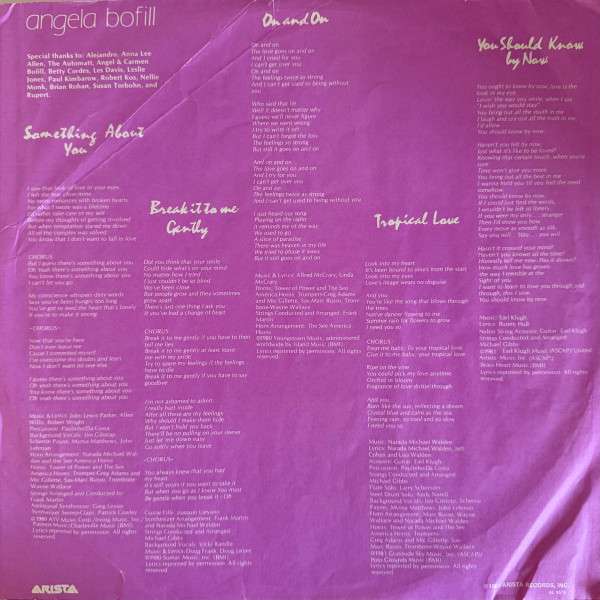 Something About You - Bofill, Angela