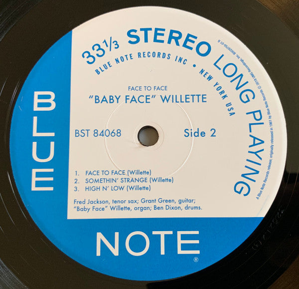Face To Face - Willette, Baby Face