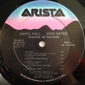 Change Of Season - Hall, Daryl & John Oates