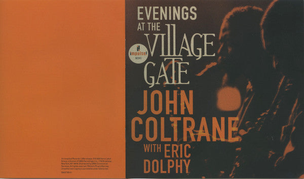 Evenings At The Village Gate: John Coltrane With E - Coltrane, John