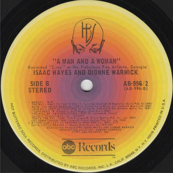 A Man And A Woman - Hayes, Isaac & Donnie Warwick