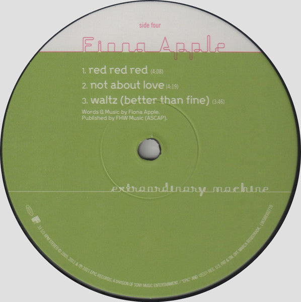 Extraordinary Machines - Apple, Fiona