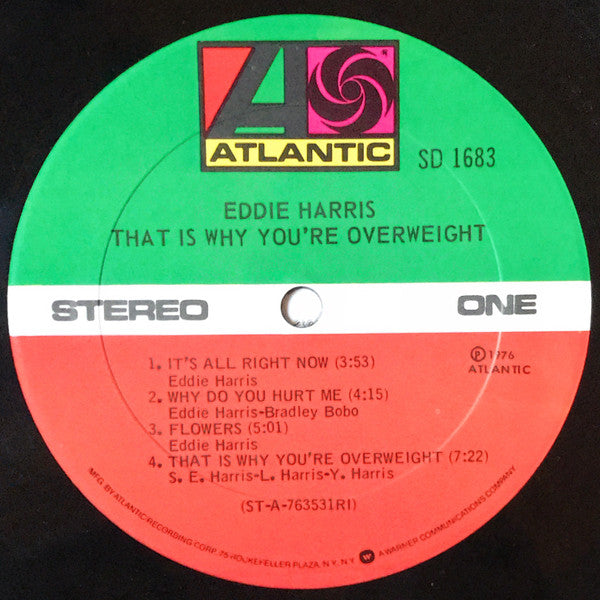 That Is Why You'Re Overweight - Harris, Eddie