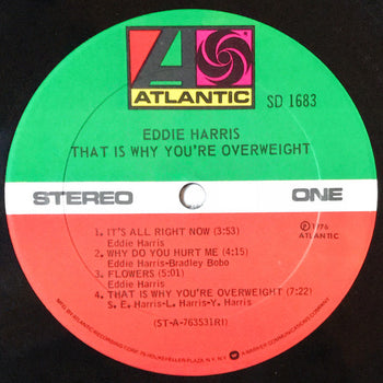 That Is Why You'Re Overweight - Harris, Eddie