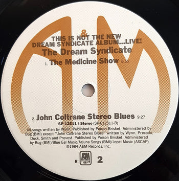 This Is Not The New Dream Syndicate Album... Live! - Dream Syndicate