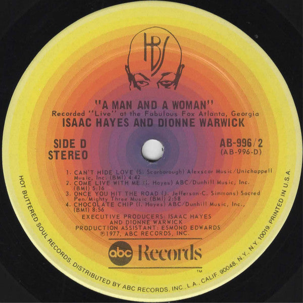 A Man And A Woman - Hayes, Isaac & Donnie Warwick