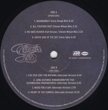 Fragile Outtakes - Yes
