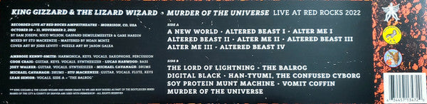 Murder Of The Universe (Live At Red Rocks 2022) - King Gizzard & The Lizard Wizard