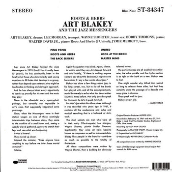 Roots And Herbs - Blakey, Art & The Jazz Messengers