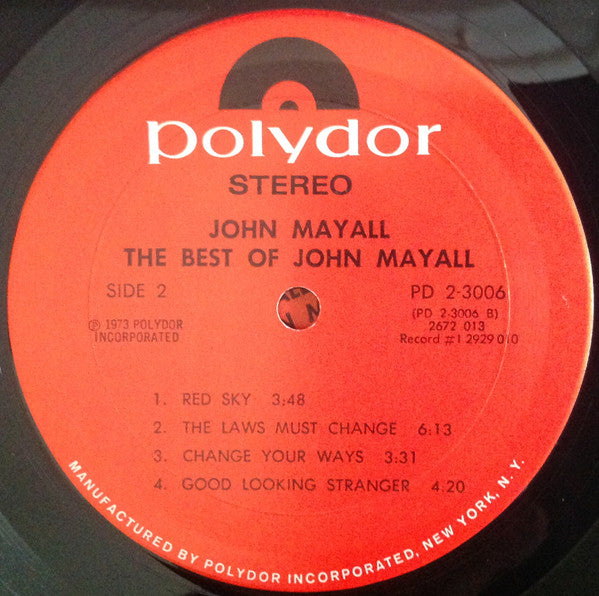 The Best Of John Mayall - Mayall, John