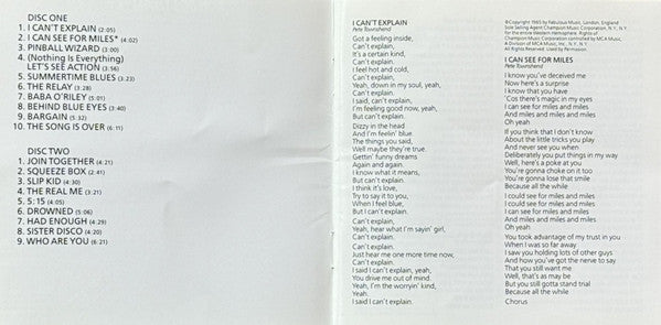 Hooligans - Who, The