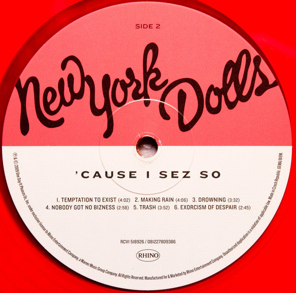 Cuz I Sez So  - New York Dolls