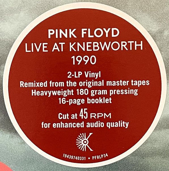 Live At Knebworth 1990 - Pink Floyd
