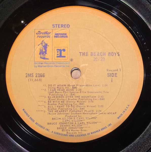 Wild Honey & 20/20 - Beach Boys