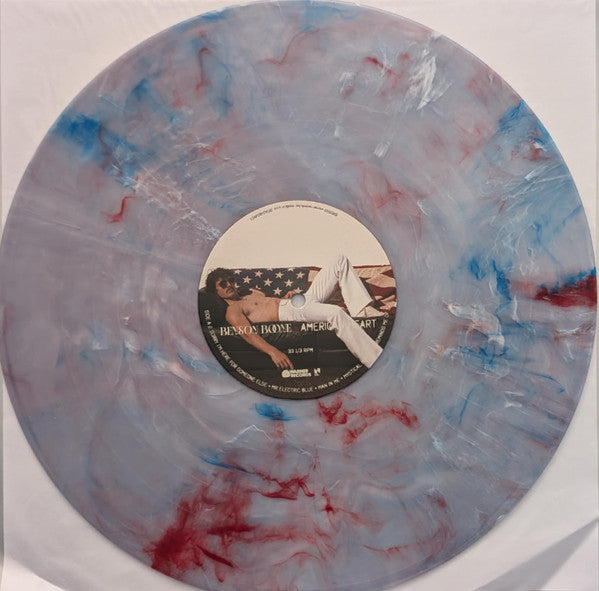 American Heart [Red, White, and Blue Marble LP] - Benson Boone