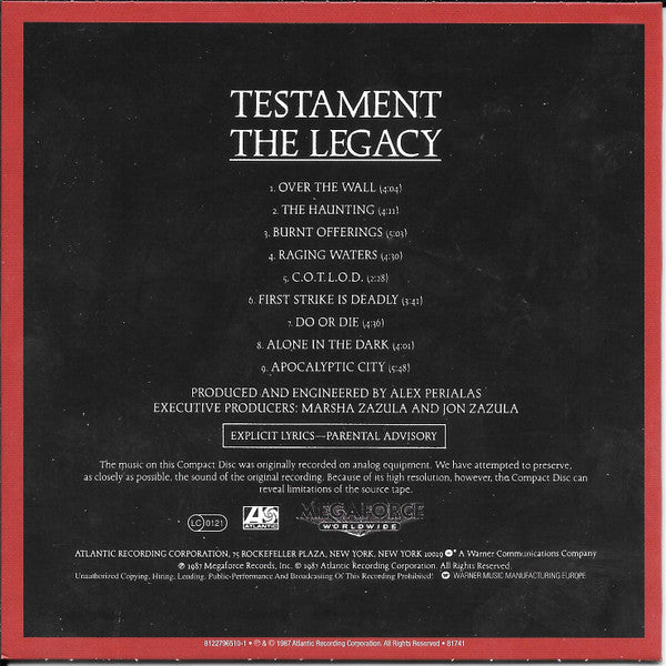 Original Album Series [Import] - Testament