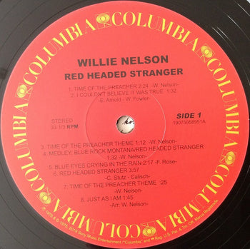 Red Headed Stranger - Nelson, Willie