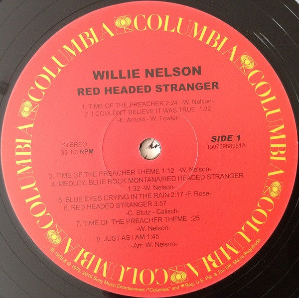 Red Headed Stranger - Nelson, Willie