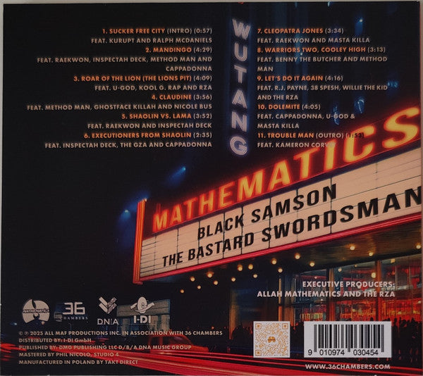 Black Samson, The Bastard Swordsman - Wu-Tang Clan & DJ Mathematics