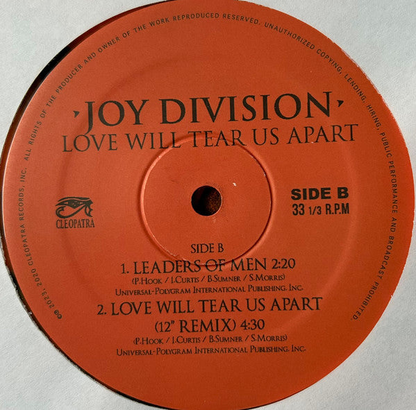 Love Will Tear Us Apart - Joy Division