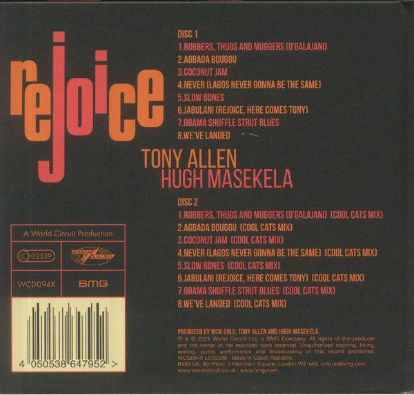 Rejoice - Allen, Tony / Masekela, Hugh