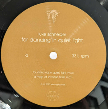 For Dancing In Quiet - Schneider, Luke