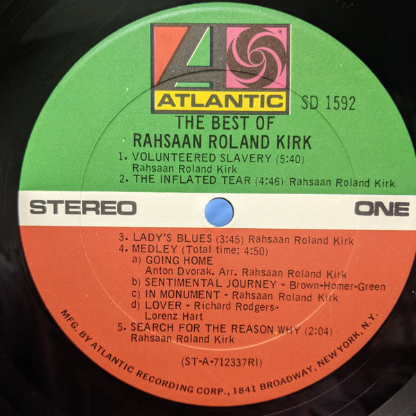 The Best Of Rahsaan Roland Kirk - Kirk, Roland
