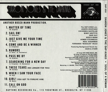 Soul Of A Woman - Jones, Sharon & The Dap-Kings