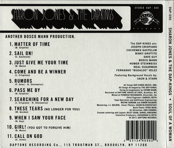 Soul Of A Woman - Jones, Sharon & The Dap-Kings