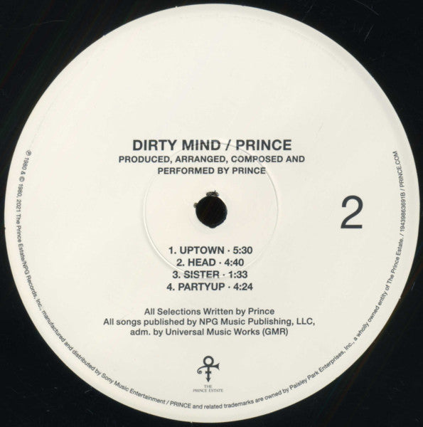 Dirty Mind - Prince