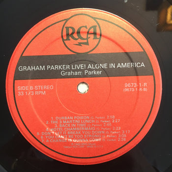 Live! Alone In America - Parker, Graham