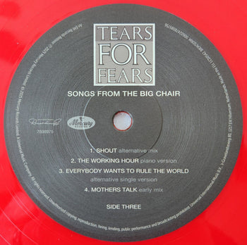 Songs From The Big Chair - Tears for Fears