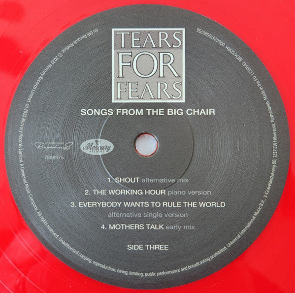 Songs From The Big Chair - Tears for Fears
