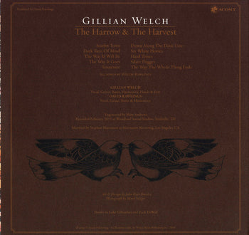 Harrow & Harvest - Welch, Gillian