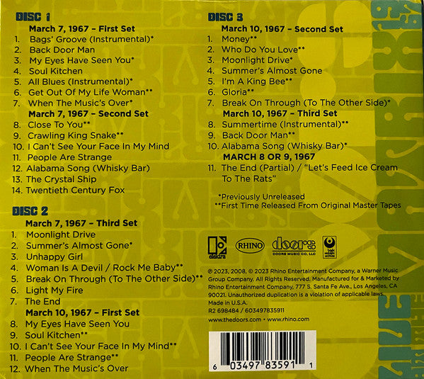 Live At The Matrix - Doors