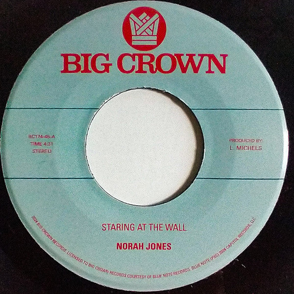 Staring at the Wall B/W All This Time - Jones, Norah