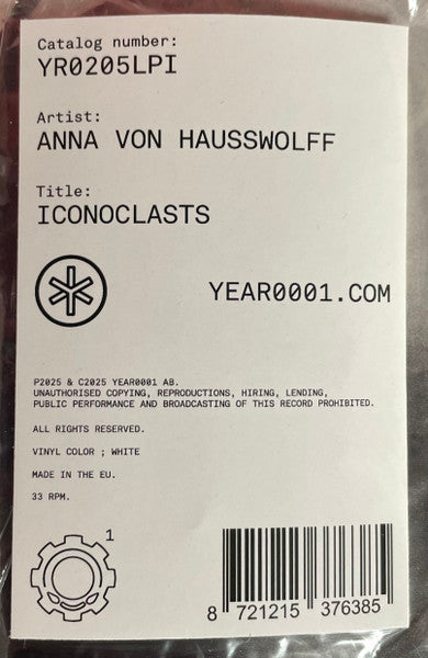 Iconoclasts - Hausswolff, Anna von
